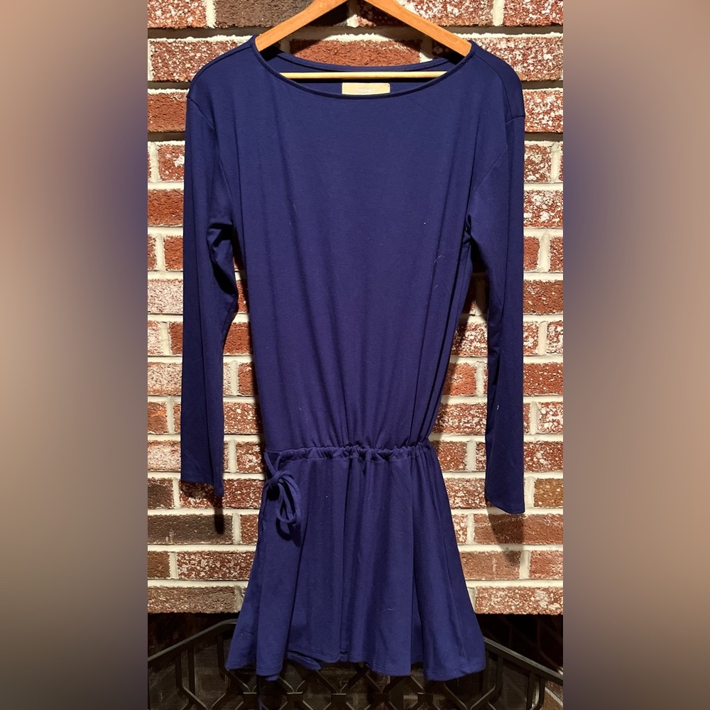 Free People - free-est - Navy Long Sleeve Dress (NWOT)